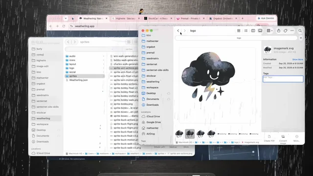 Pronto en v1.3: lluvia, Lings interactivos y colección en cajas